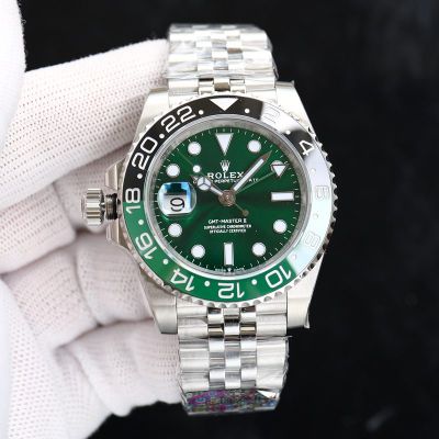Clean Factory ROLEX GMT  3186/2836 Movment 40MM Watch